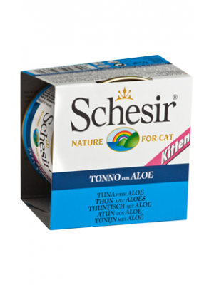 SCHESIR KITTEN ATUM COM ALOE 85GR